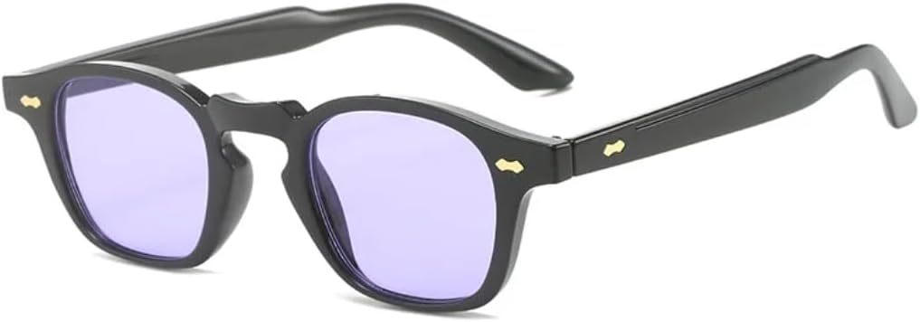 

Солнцезащитные очки с защитой от УФ-излучения UV400 | Маленькая оправа, панк-зеленый цвет | Линзы конфетных оттенков для занятий спортом на открытом воздухе и путешествий DSVIGF, Black Purple