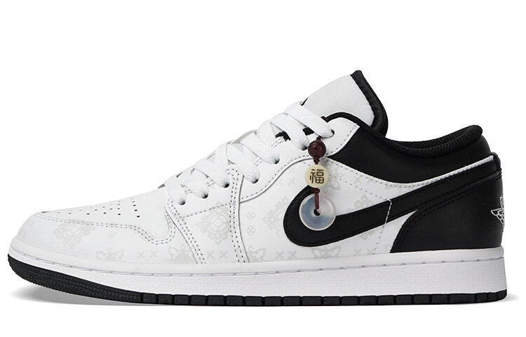 Кроссовки Air JORDAN 1 Vintage Basketball Shoes Men Low-Top Black White