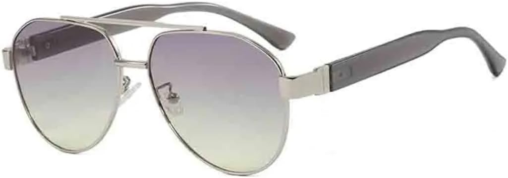 

Солнцезащитные очки с защитой UV400 | Большая оправа, градиентные линзы | Для женщин и мужчин, для занятий спортом на открытом воздухе и вождения DSVIGF, Gray Gray Yellow