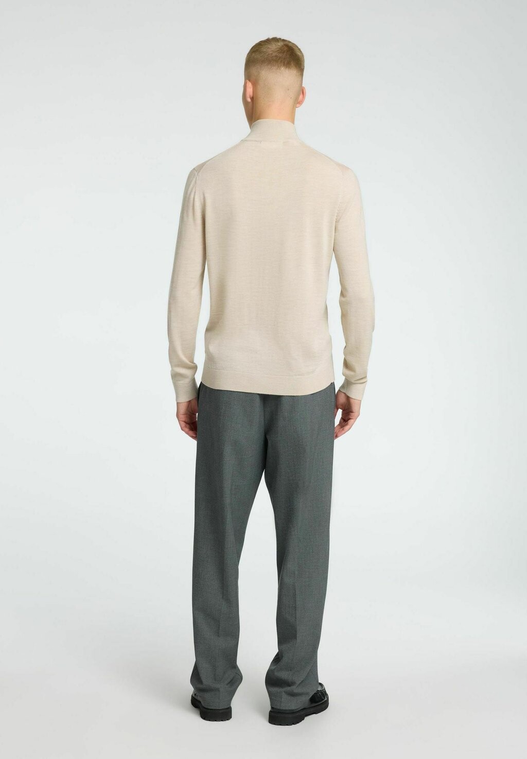 

Джемпер HALF ZIP Selected Homme, бежевый
