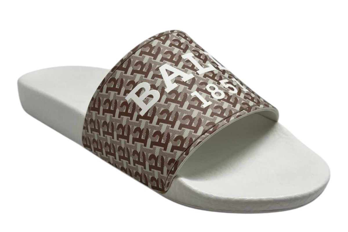 Bally Sabrina 6239108 Женские сандалии-слайды Multimiele Synthetic Print