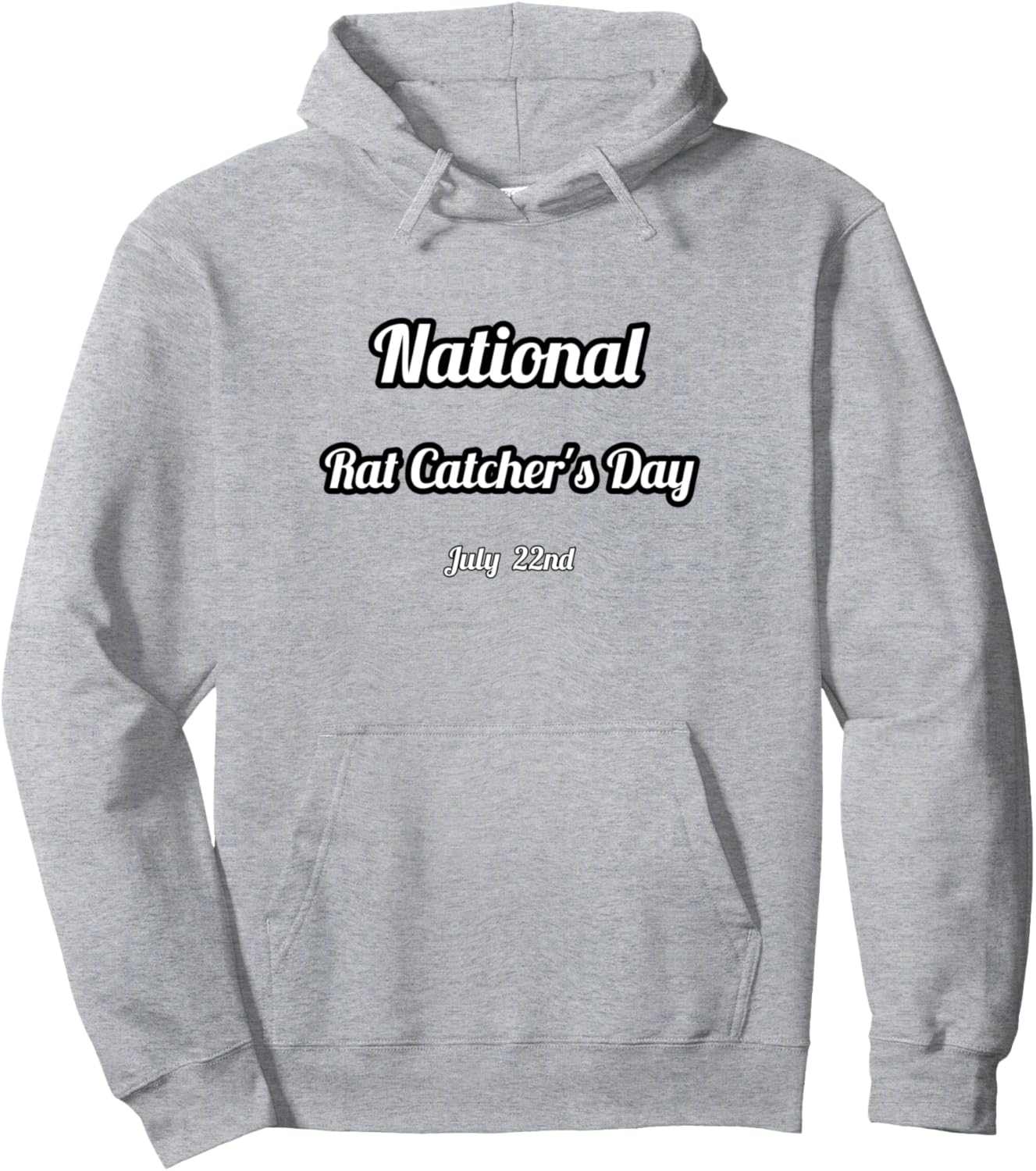 

Худи День уничтожения мышеловок Good Rat Apparel Co, серый
