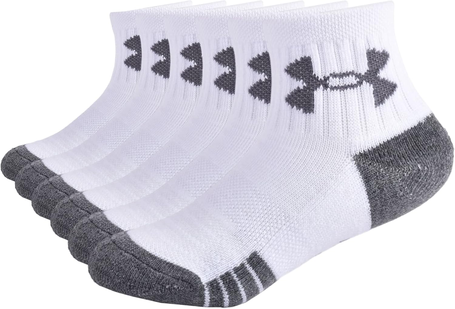 

Набор носков Under Armour для мальчиков (мультипликационный комплект), White (Grey Band)