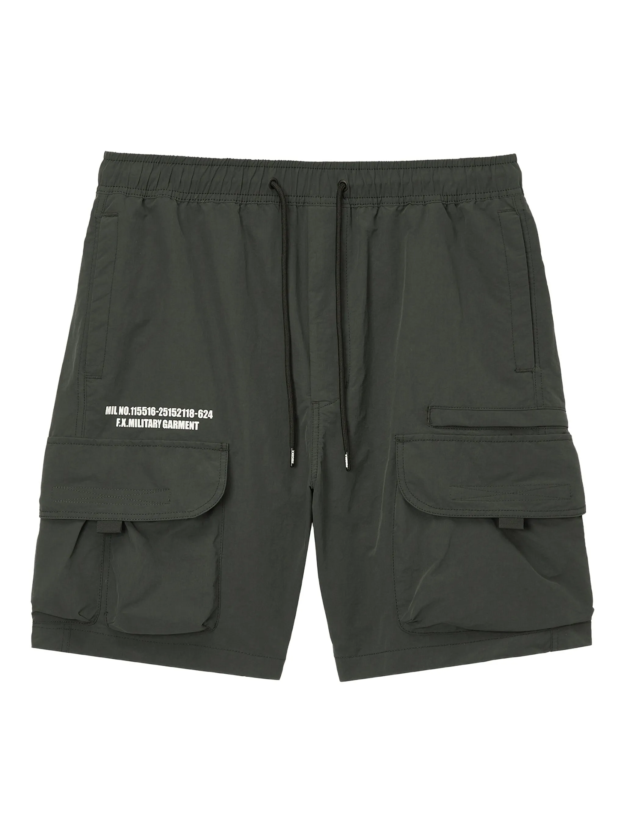 

Шорты карго с кулиской Fingercroxx, серый