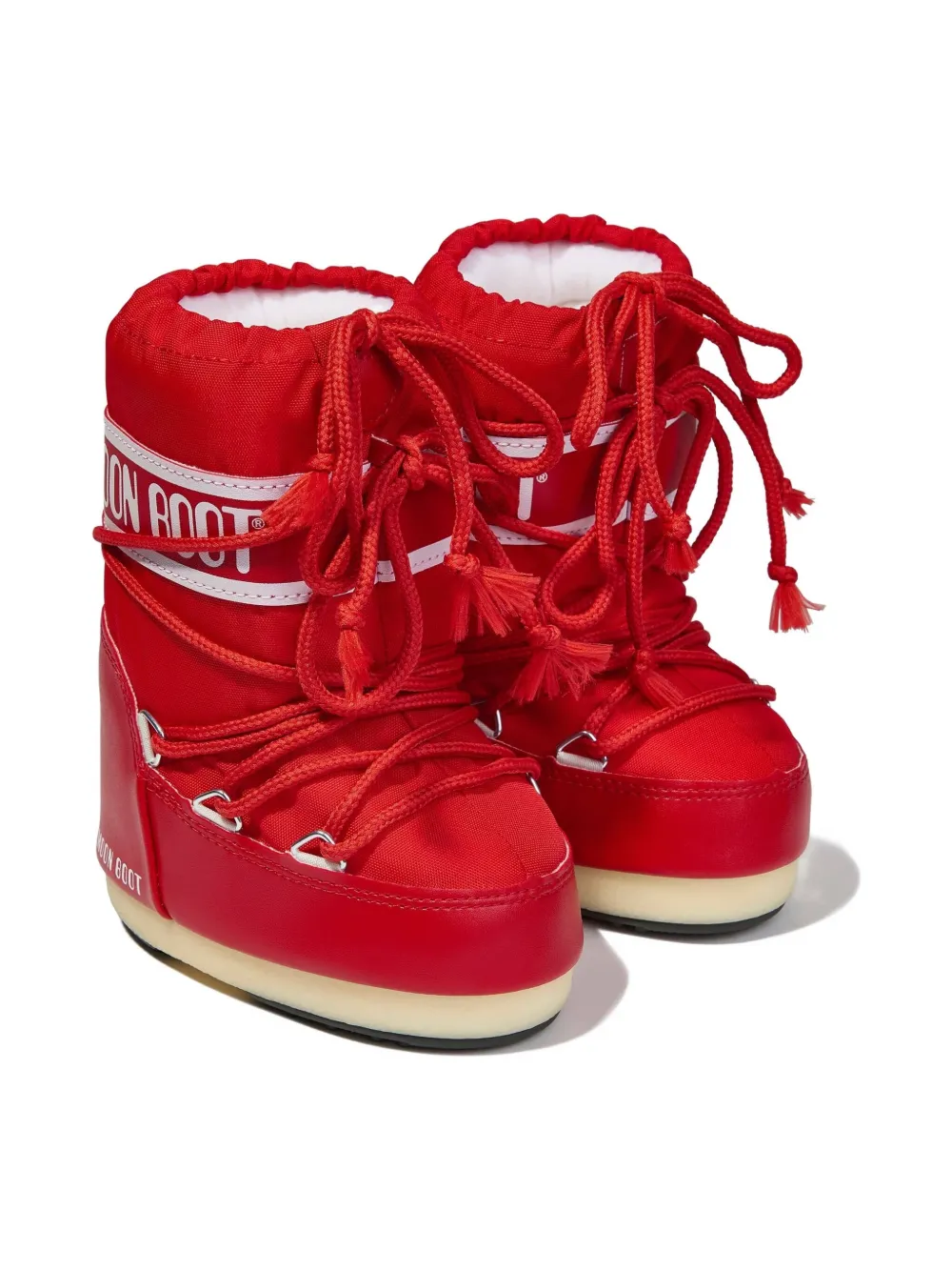 

Зимние ботинки с логотипом Icon Moon Boot Kids, красный