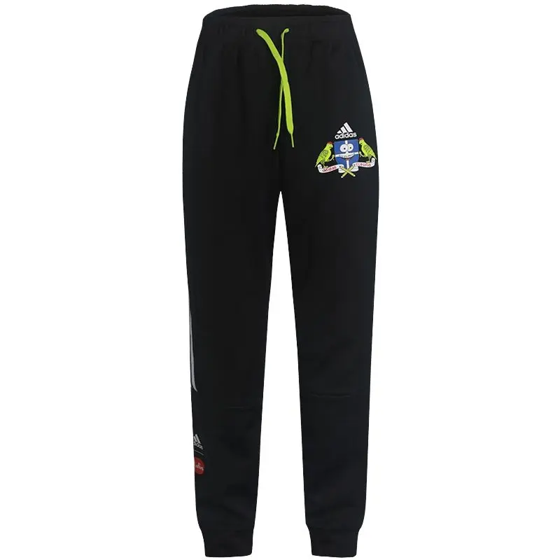 

Вязаные спортивные брюки черные подростковые Adidas