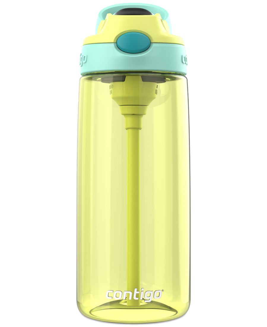 

Детская моющаяся бутылка для воды объемом 23 унции с автоматическим носиком Contigo, желтый