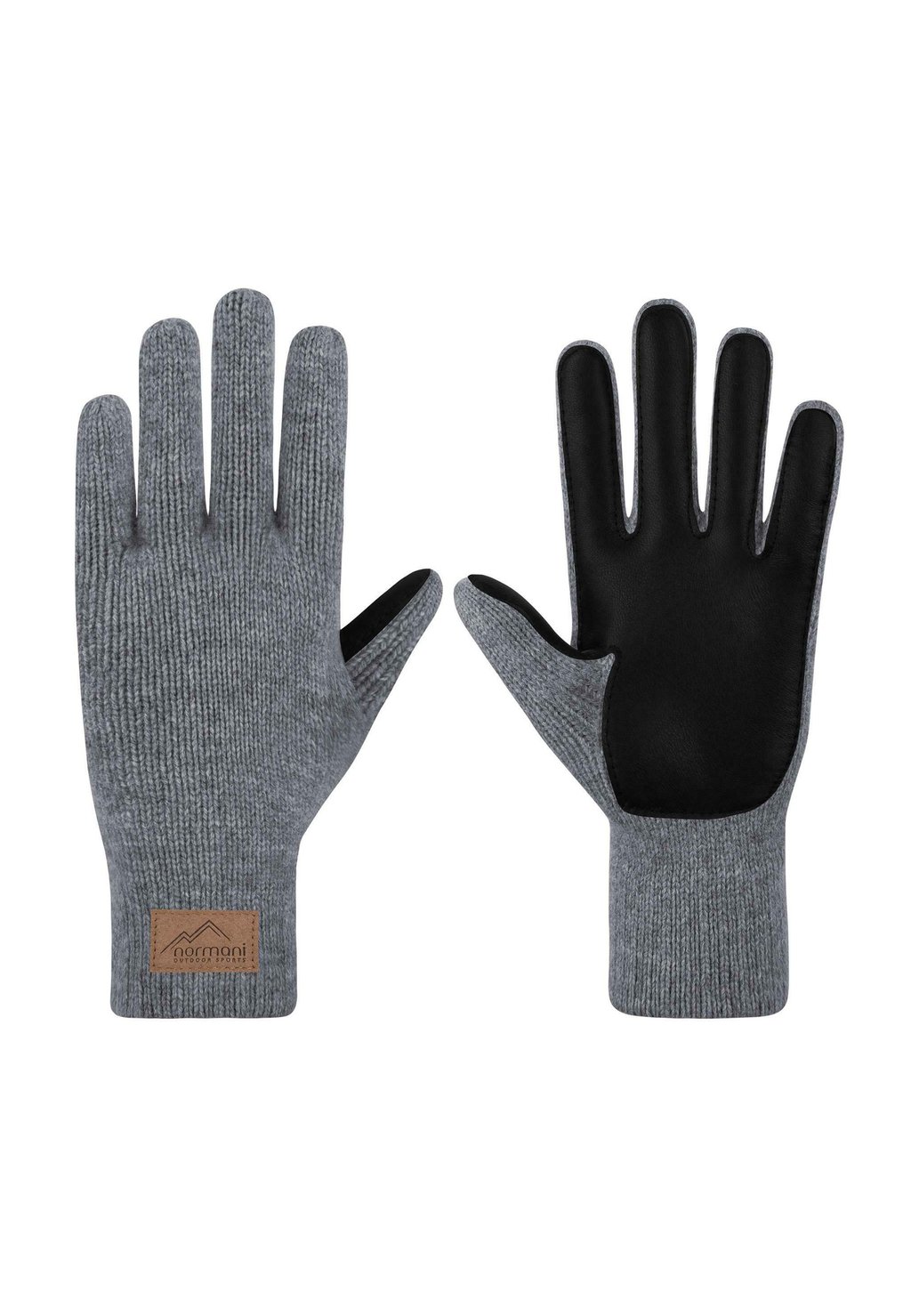 

Перчатки WINTER MERINO WOLLHAND STRICK normani Outdoor Sports, серый