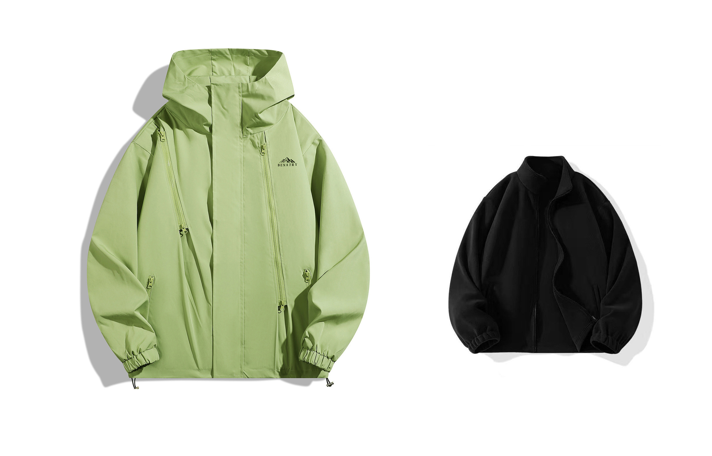 

BENATRY Куртка Unisex, Green (with Inner Jacket)