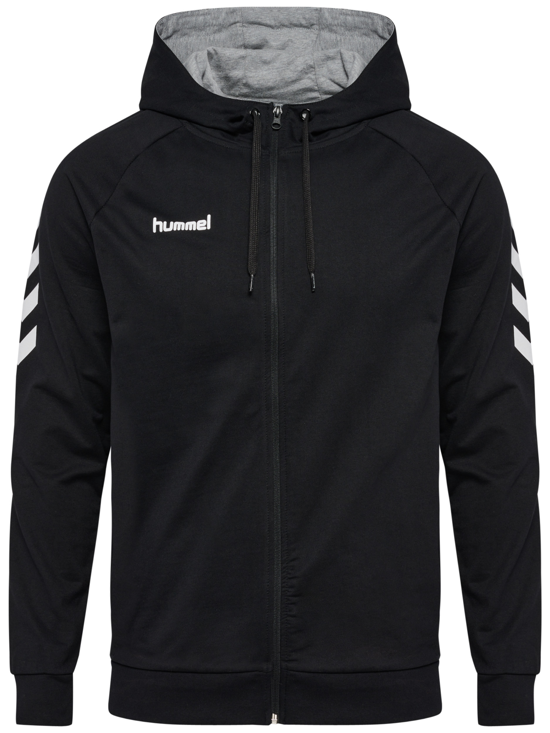 

Толстовка Hummel Baumwoll Hoodie Hmlgo Cotton Zip Hoodie, черный