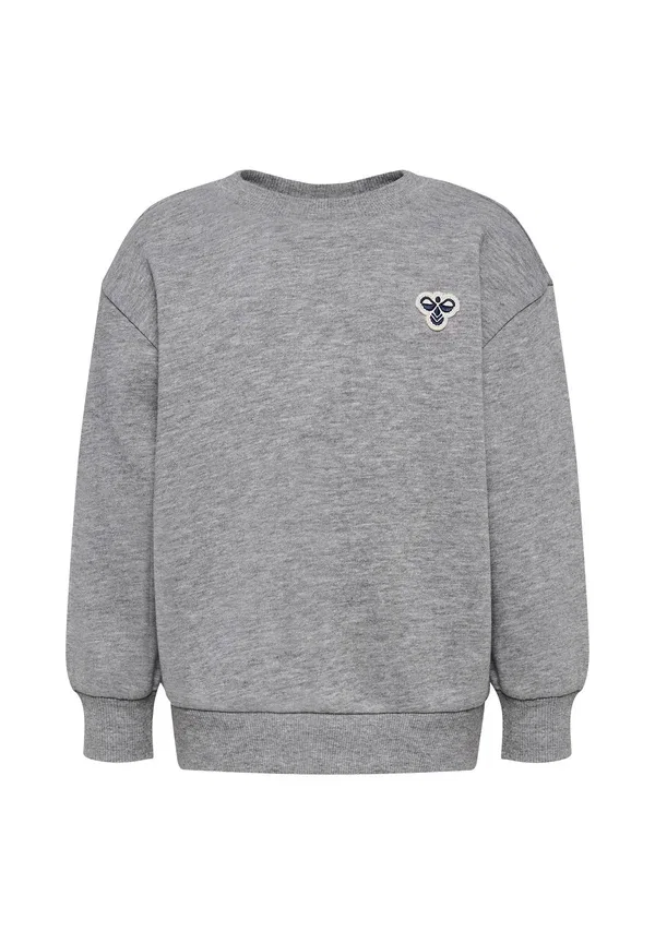 Толстовка Hummel Mini Loose Crewneck Bee, цвет серый меланж