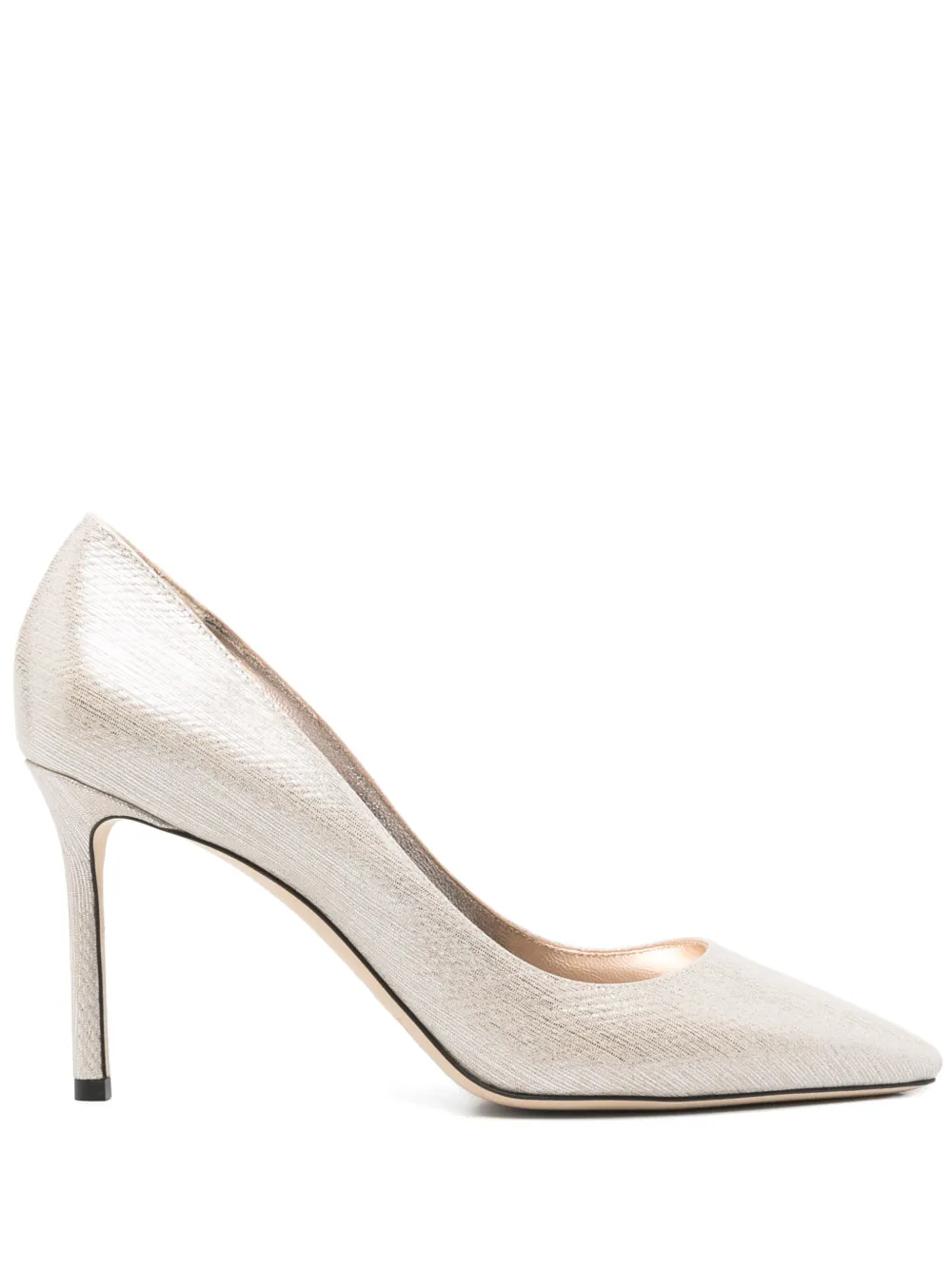 Туфли Romy 85 JIMMY CHOO, нейтральный