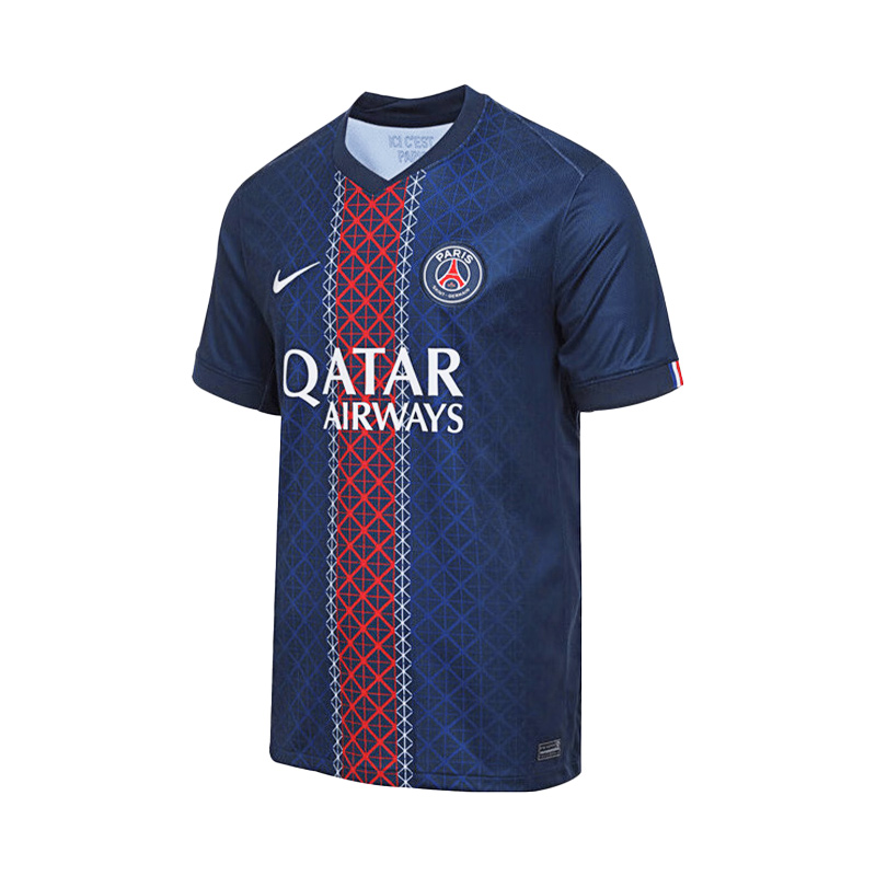 Футболка Paris Saint Germain 2025/26 Stadium Home Men's Dri FIT Nike, синий