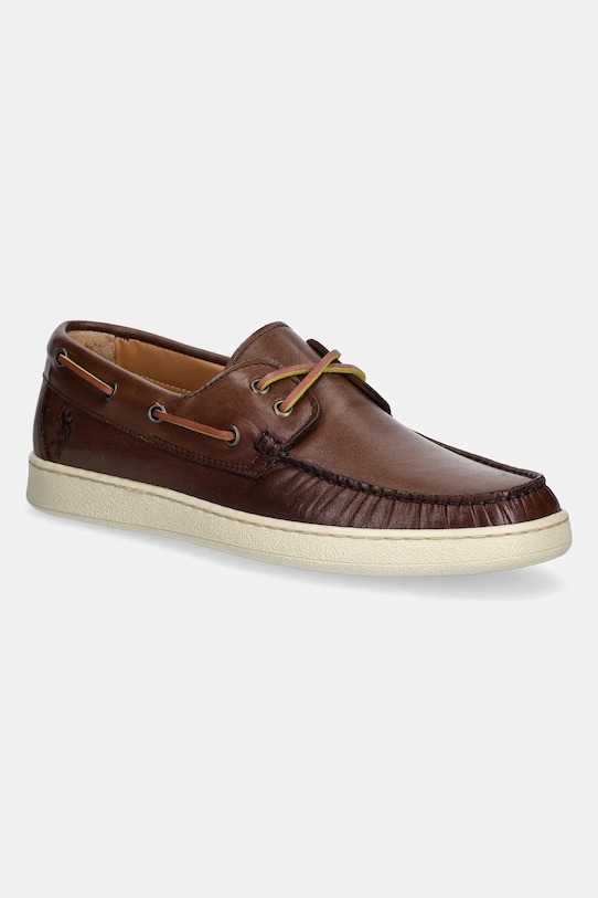 

Кожаные мокасины MIGUEL U.S. Polo Assn., коричневый