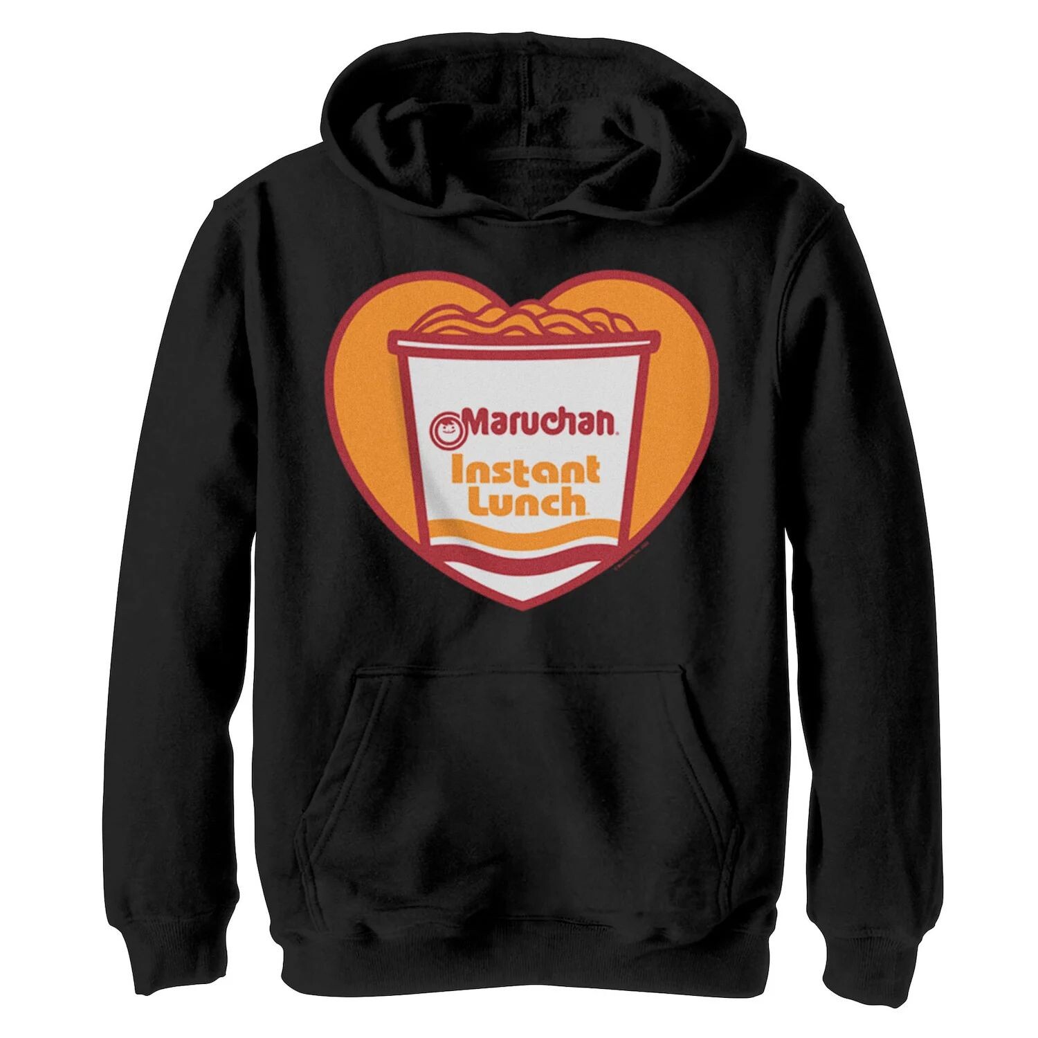 

Boys 8-20 Maruchan I Love Maruchan Heart Figure Hoodie Licensed Character