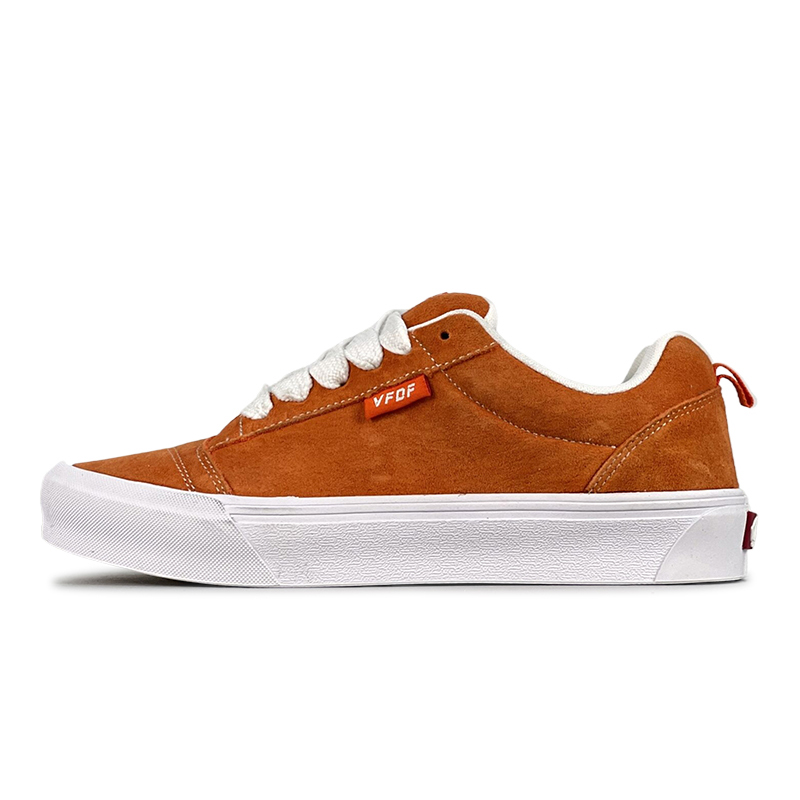 

Кроссовки VFDF Skateboarding Shoes Unisex Low-top Orange/White, цвет Dirty oranges