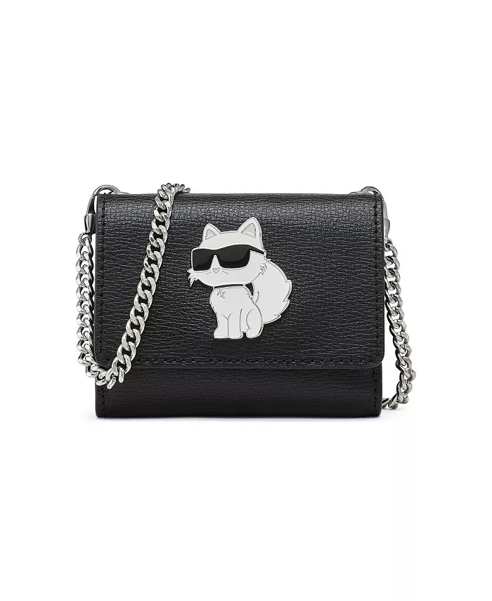 

Цепной кошелек KARL LAGERFELD PARIS, белый