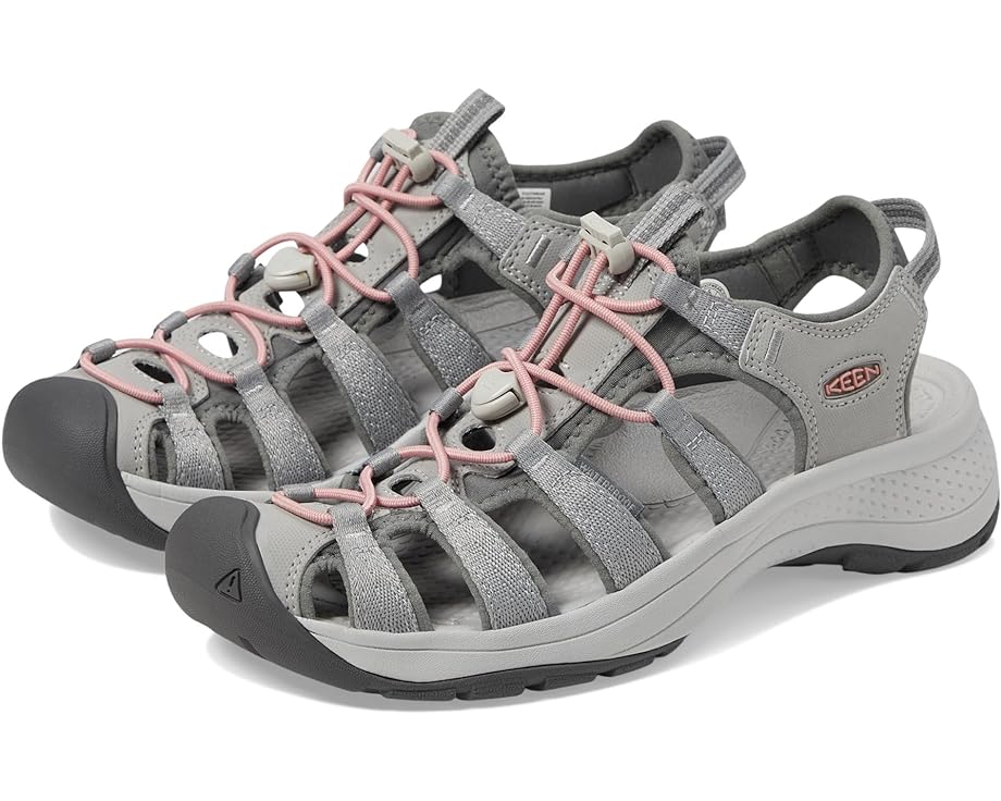 

Сандалии KEEN Astoria West, цвет Gray/Coral