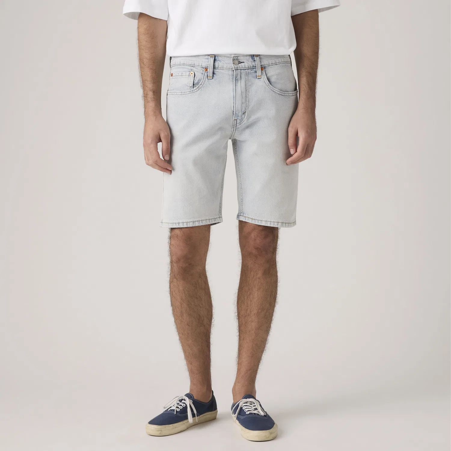 Мужские джинсовые шорты Levi's 405 Standard Fit, светло-голубой