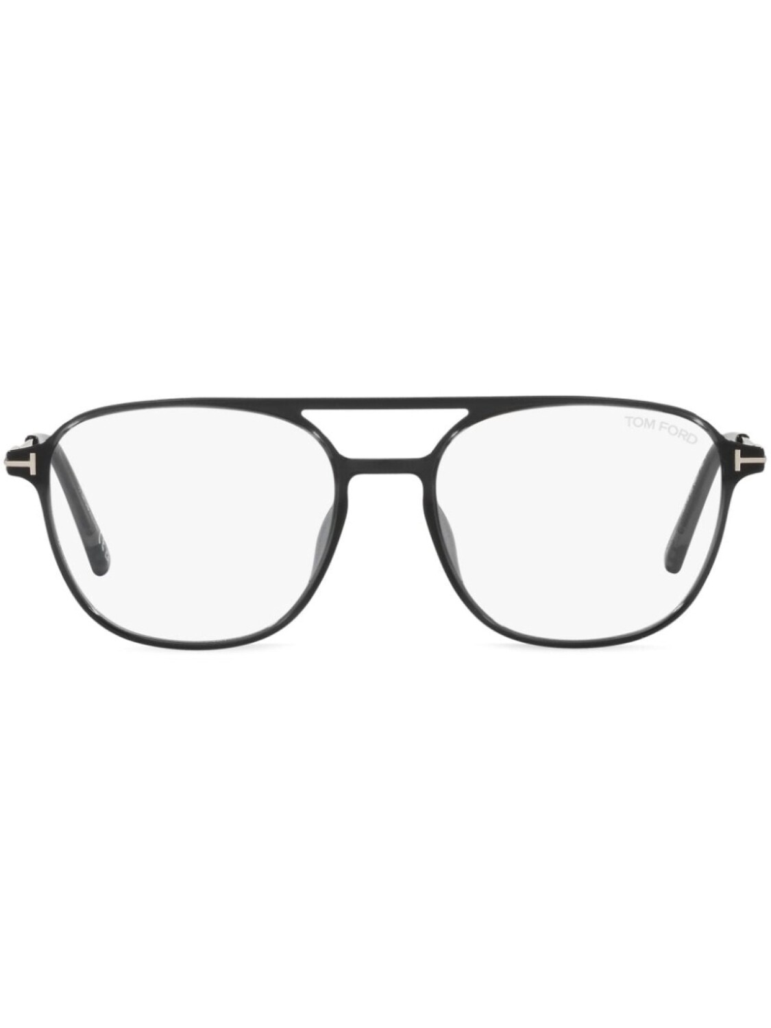 

TOM FORD Eyewear очки-пилоты с логотипом, серый