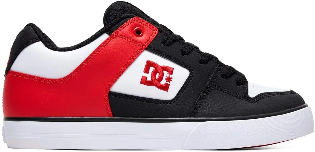 Мужские кроссовки DC Shoes Pure 300660, Black Athletic Red Black — фото 2