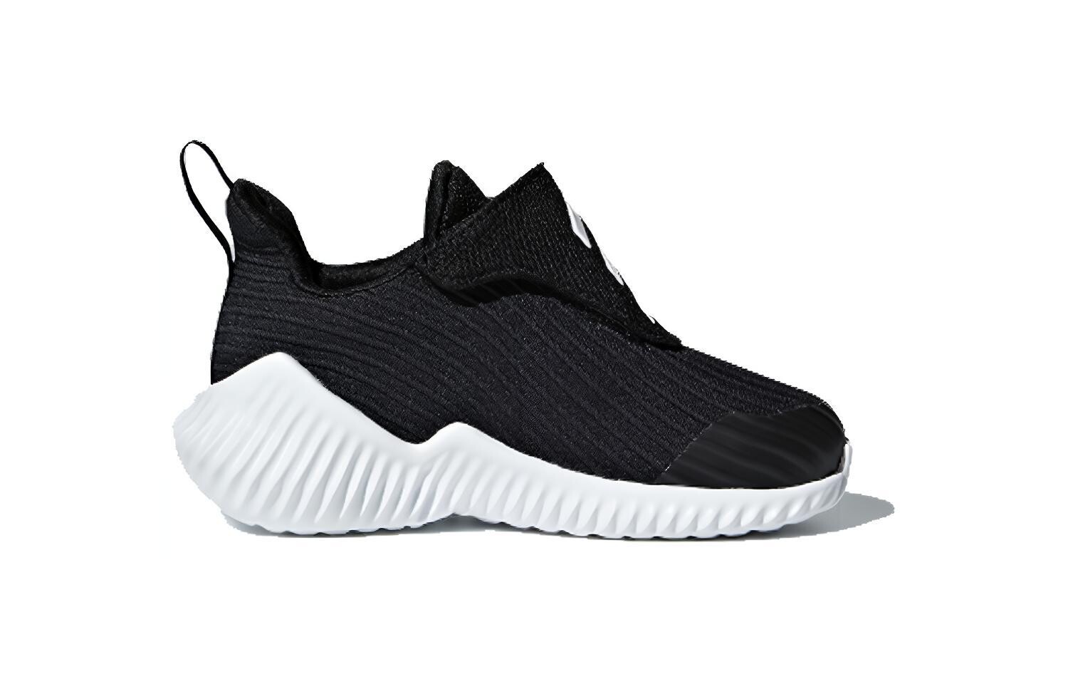 Кроссовки adidas Fortarun Toddler Shoes TD Low-top Black/white — фото 2
