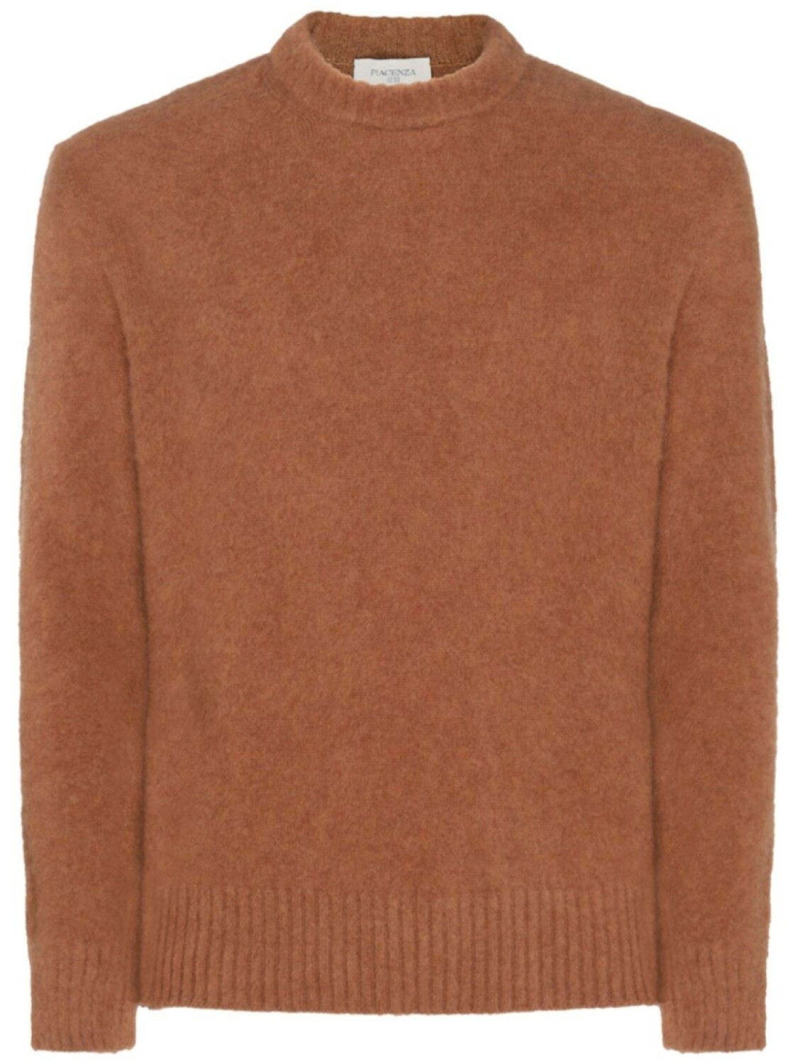 

Свитер из натуральной шерсти Piacenza Cashmere, коричневый