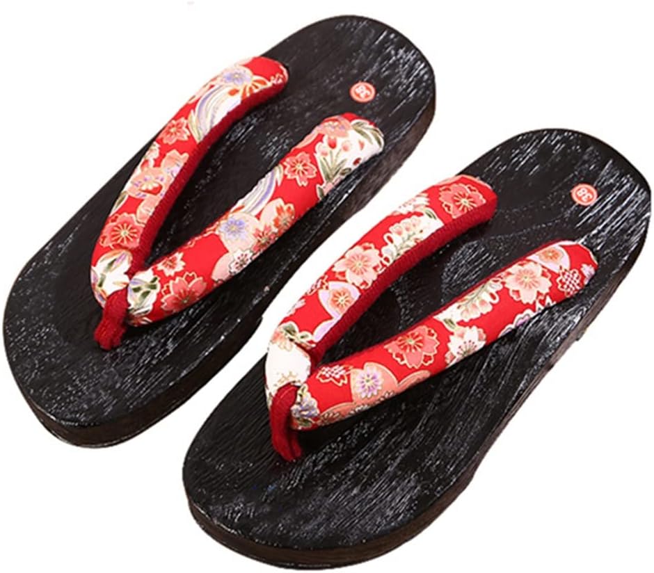 

Деревянные японские сандалии Гета, деревянные тапочки Гета, традиционные японские шлепанцы для мальчиков и девочек, японские деревянные сандалии Гета, шлепанцы кимоно (Цвет: Стиль-2, Размер: EUR41) Generic, Style-3