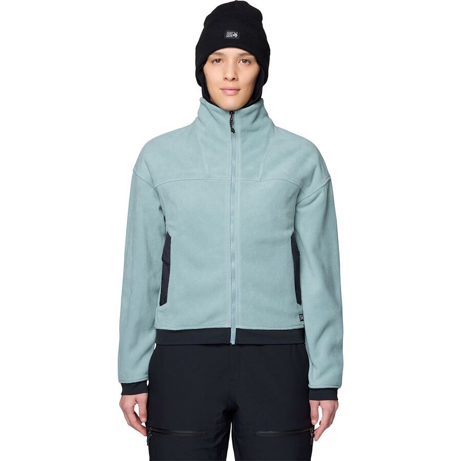 

Куртка Mountain Hardwear Powder Maven Fleece Full-Zip Mountain Hardwear, Blue Sage/Black