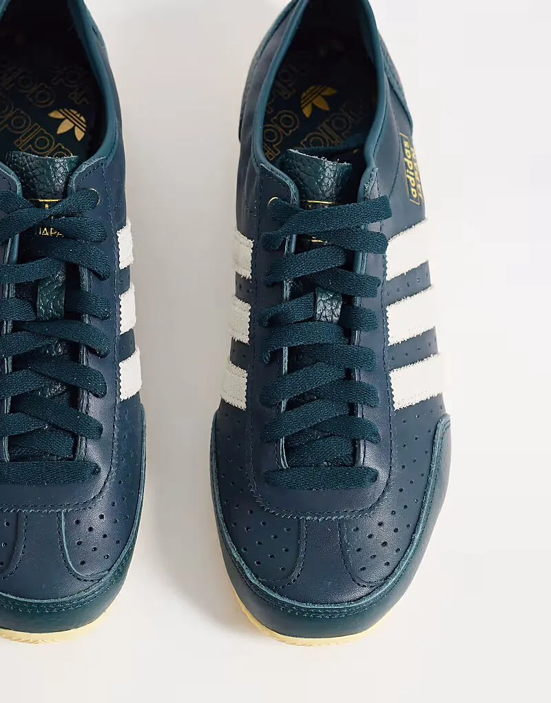 Кроссовки Adidas Originals Japan decon темно-зеленого цвета — фото 2