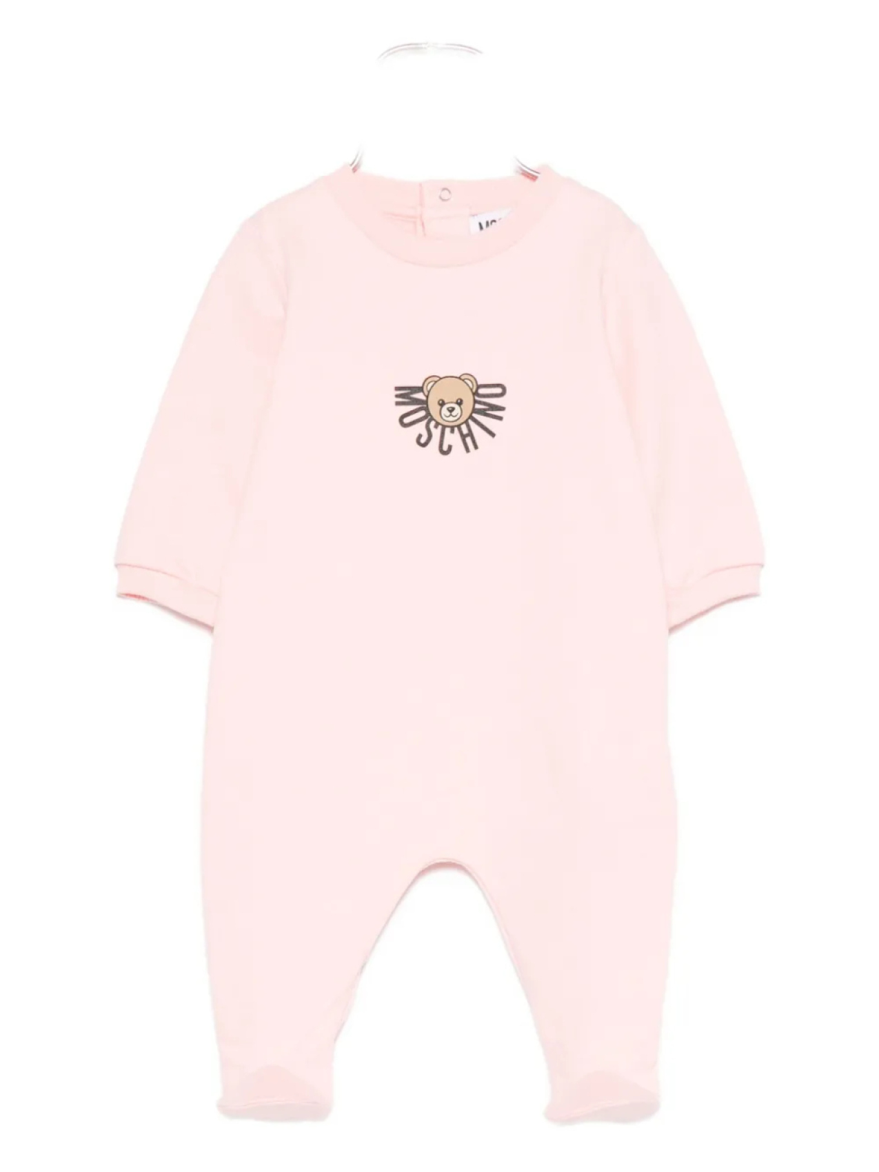 

Moschino Kids пижама с логотипом teddy, розовый