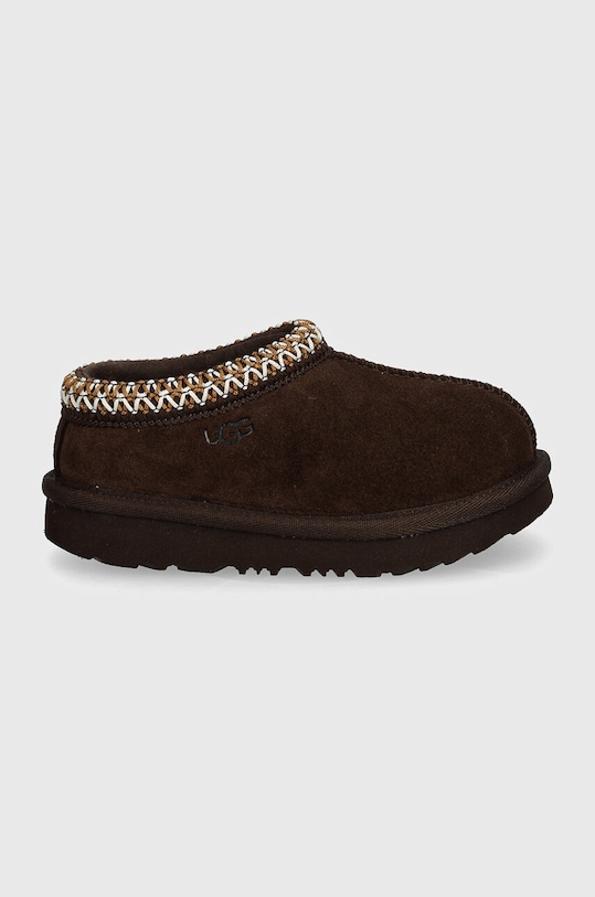 Детские угги T Tasman II из замши Ugg, коричневый — фото 2