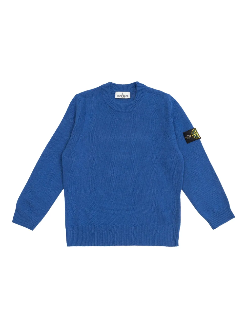 

Джемпер с нашивкой Compass Stone Island Junior, синий