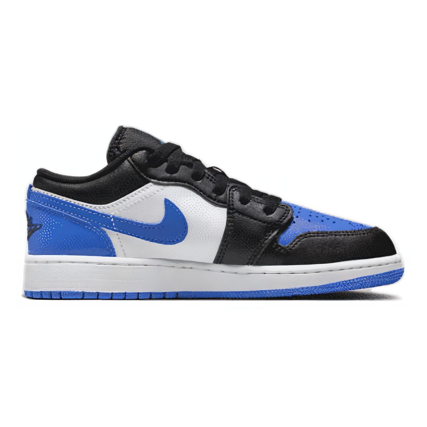 Jordan Air Jordan 1 винтажные баскетбольные кроссовки женские, Синий/Белый — фото 2