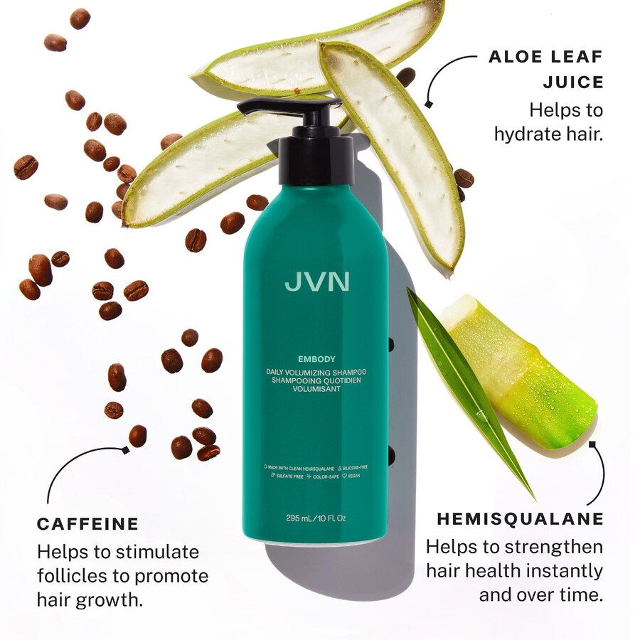 Шампунь для придания объема Embody Daily JVN, 10 oz/295 mL — фото 3