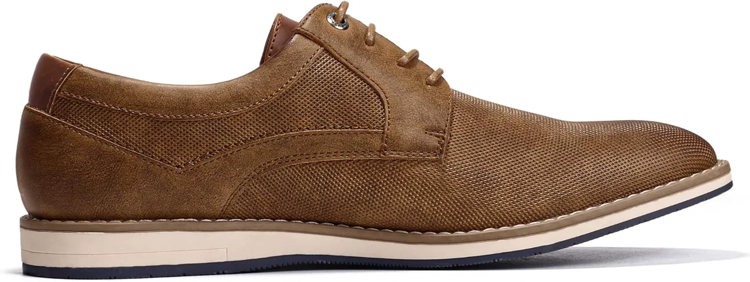 

Мужские повседневные туфли Mofri, официальные оксфорды, коричневый