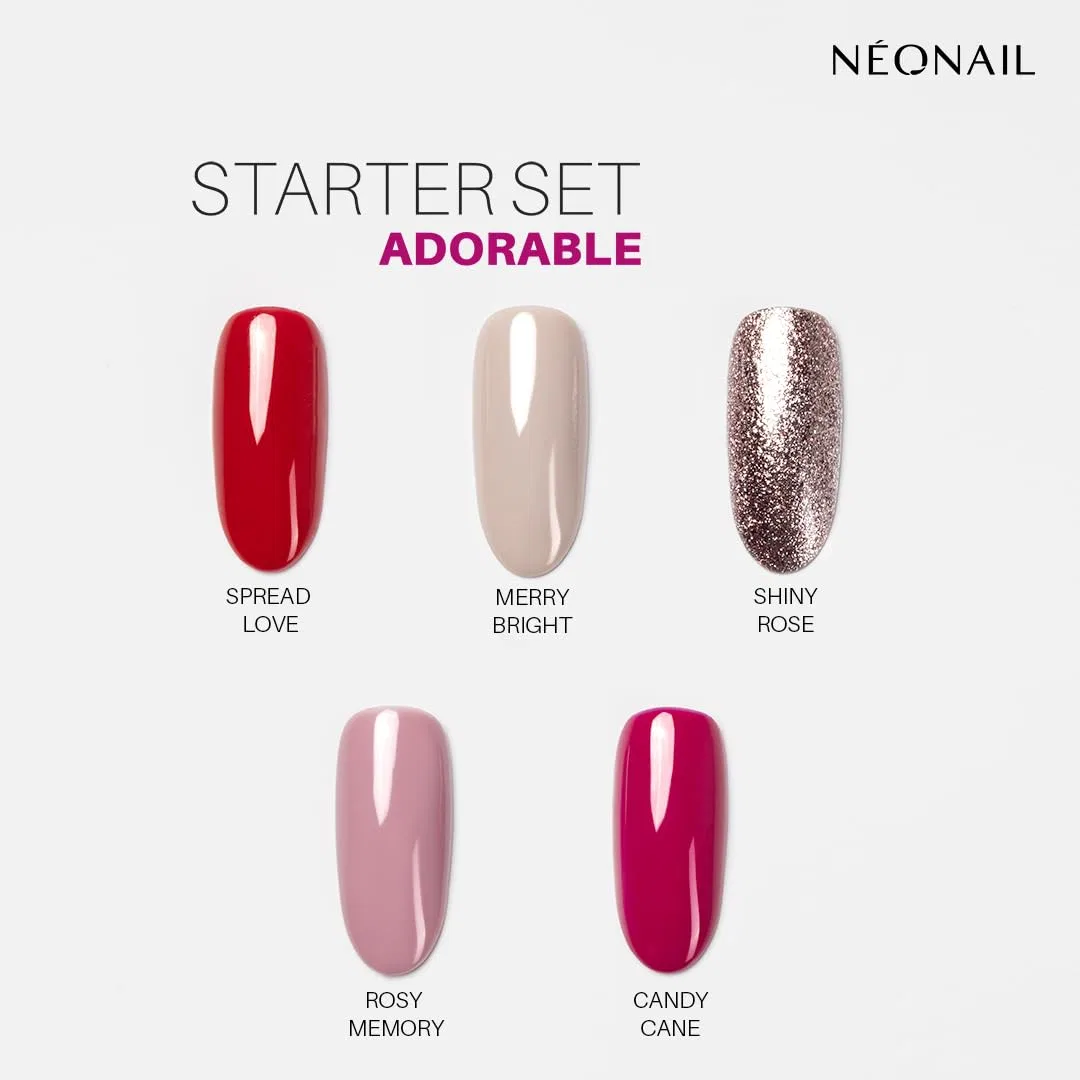 Стартовый набор для маникюра «Adorable» с LED/UV-лампой от NÉONAIL Néonail — фото 3