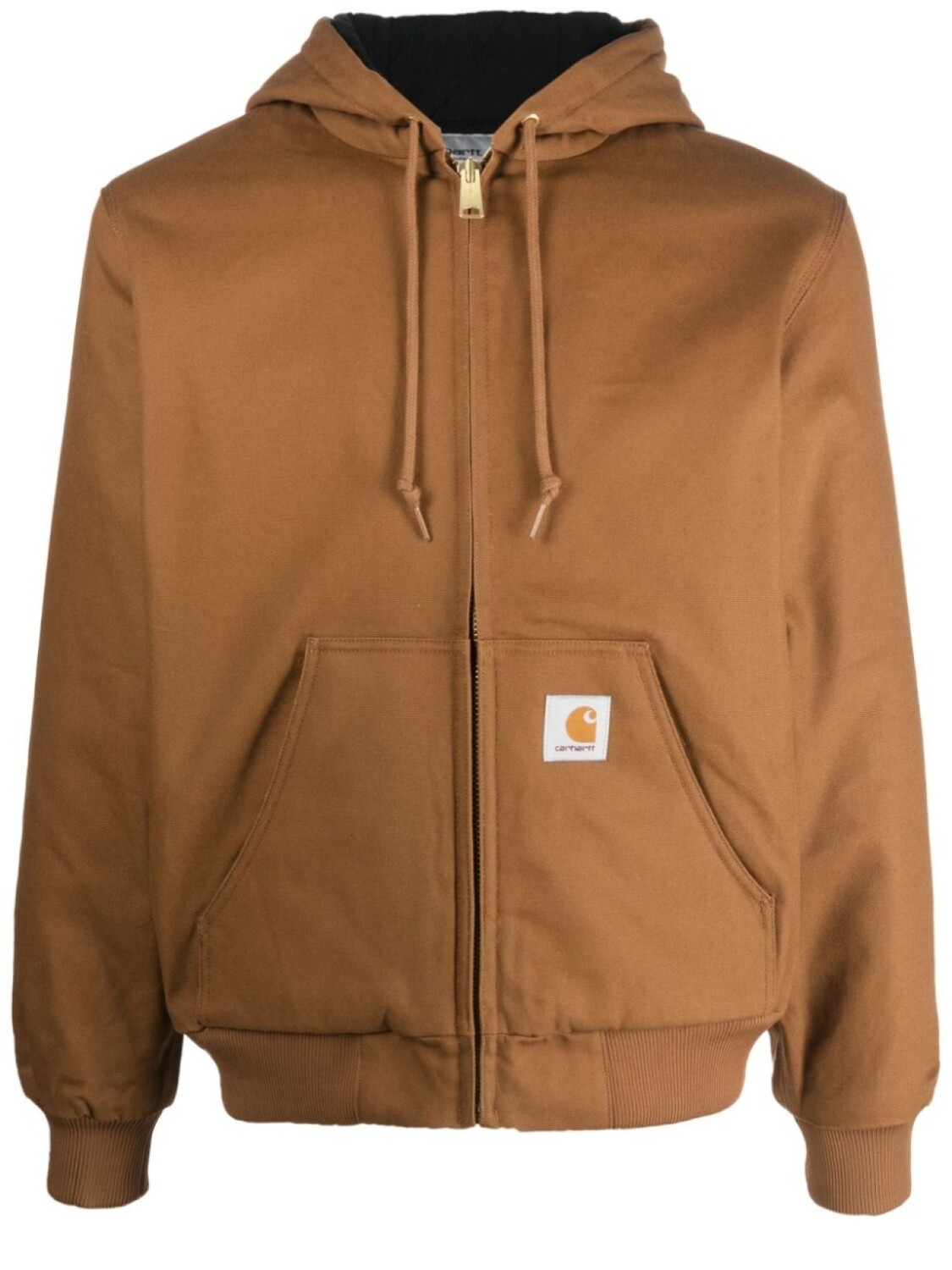 

Куртка с капюшоном и нашивкой-логотипом Carhartt WIP, коричневый