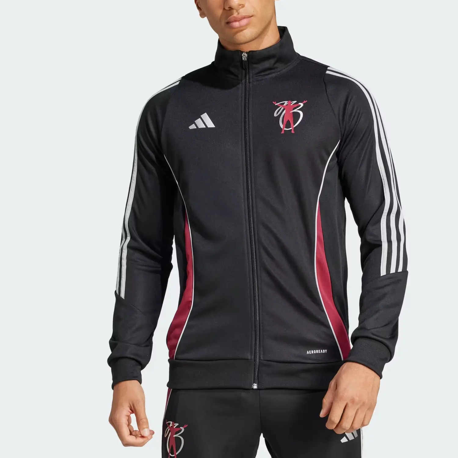 Куртка Free Shipping With AdiClub Jude Bellingham Training Jacket Adidas, черный — фото 3
