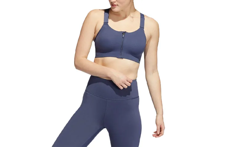 Adidas Спортивное белье женское темно-серое и темно-синее — фото 3