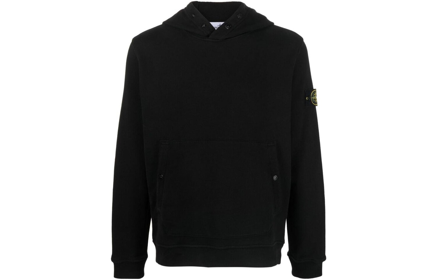 

Толстовка мужская Stone Island Logo Patch Long-Sleeved, черный