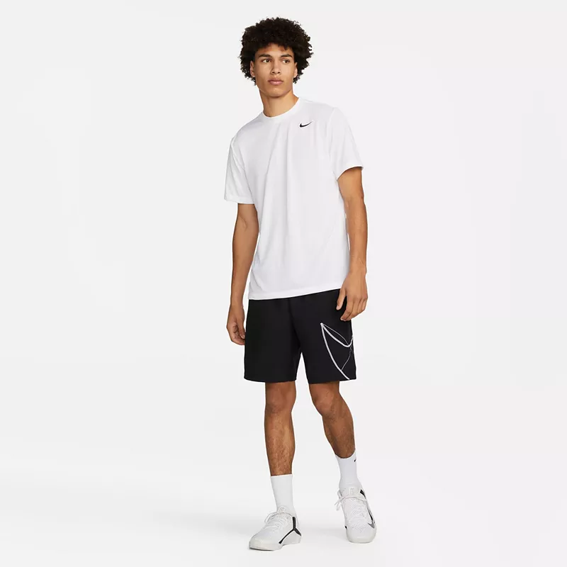 Мужская футболка для фитнеса Nike Dri-FIT Legend, белый — фото 2