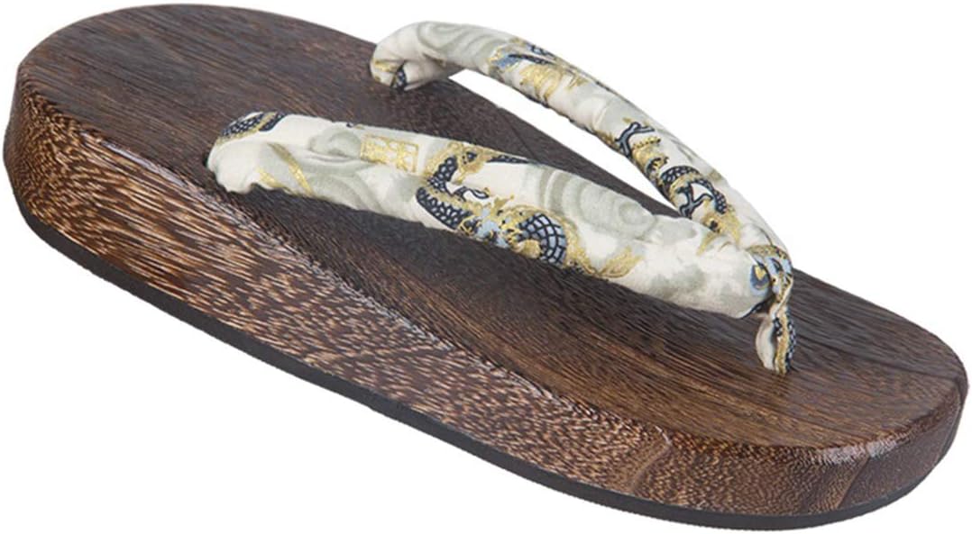 

Мужские японские традиционные деревянные сандалии-гэта Ez-sofei, белый