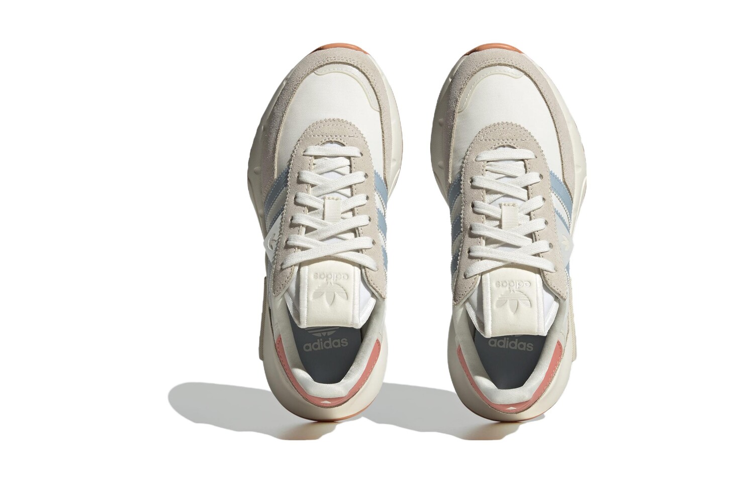 Детские кроссовки adidas originals Retropy F2 GS, Gray/White — фото 4