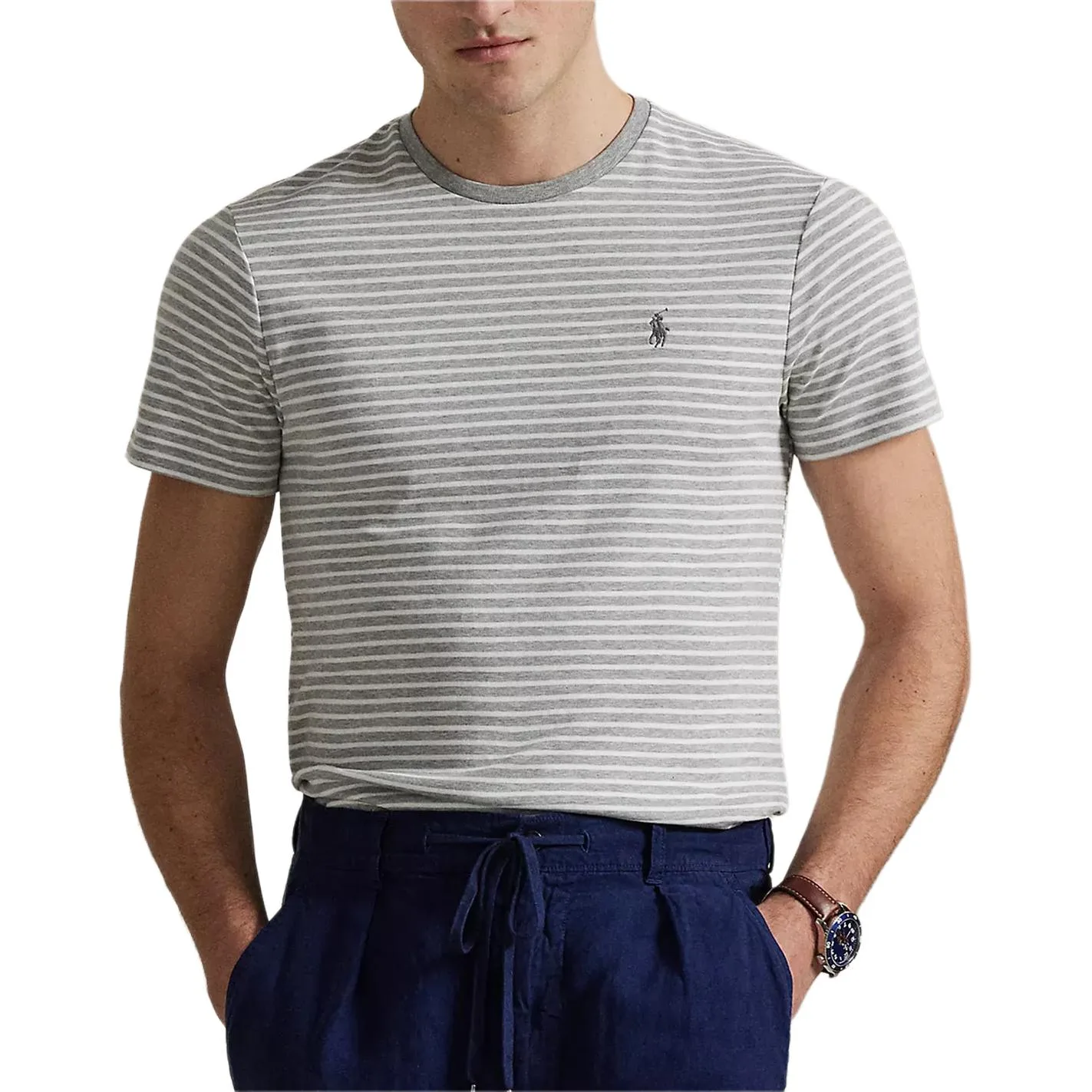 Футболка мужская SS26 Polo Ralph Lauren, серый — фото 3