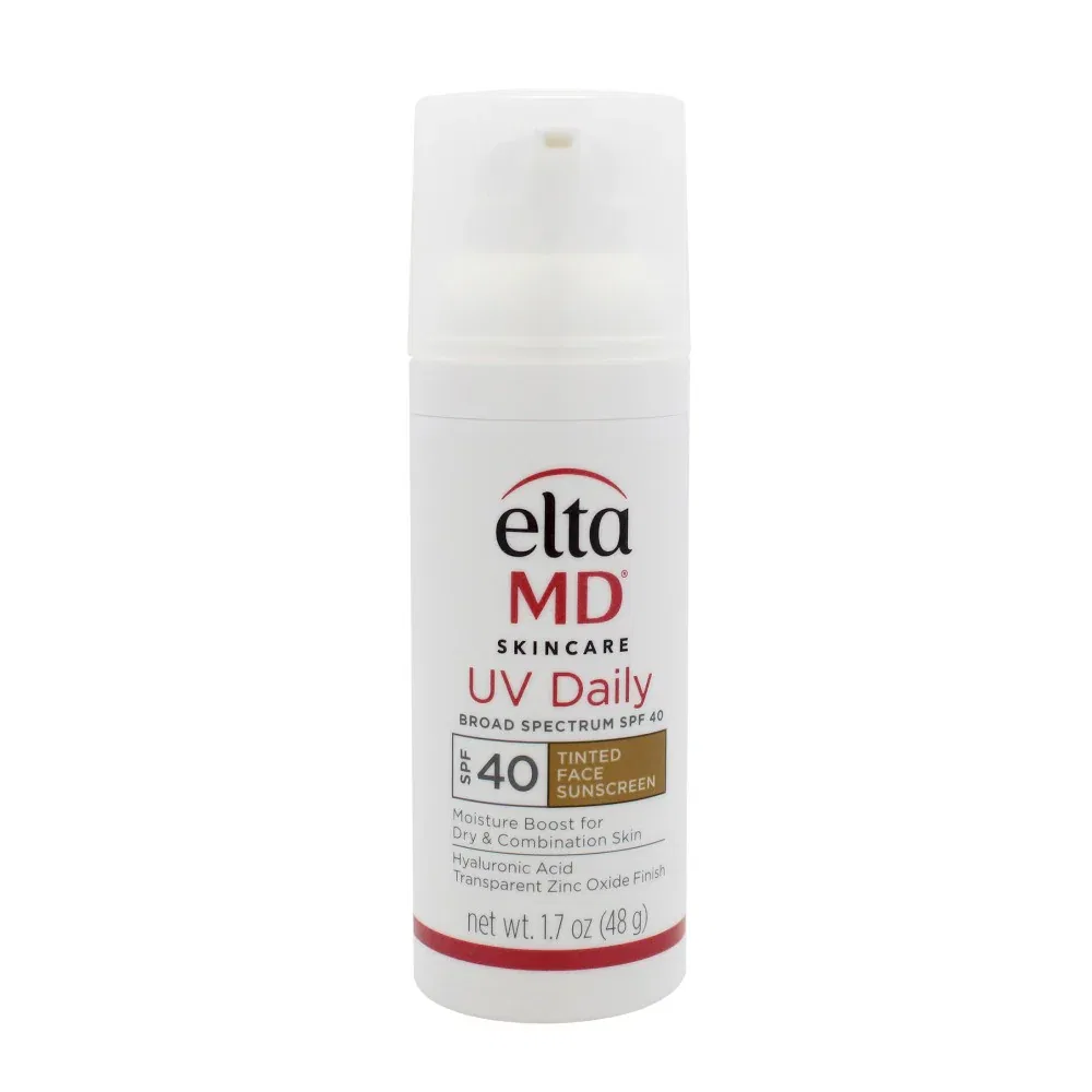 Солнцезащитный крем UV Daily SPF 40 с тонирующим эффектом от EltaMD для мужчин и женщин - 48 г (1,7 унции), Clear/Transparent — фото 2