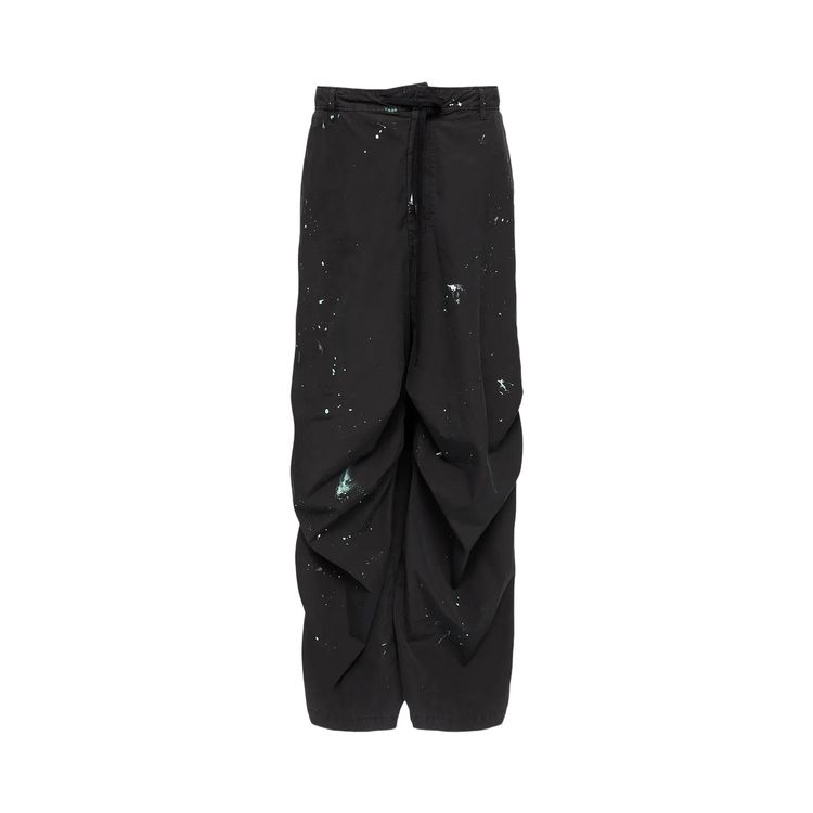 

Брюки MM6 Maison Margiela Baggy Pants 'Washed Black', черный