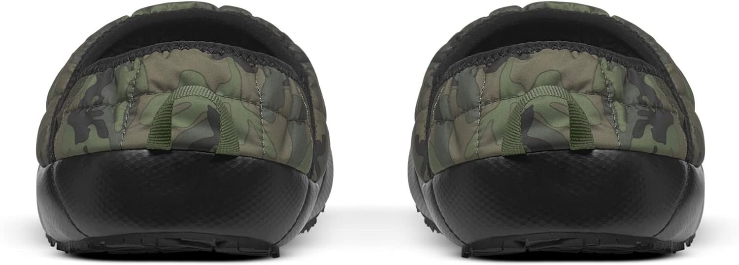 Мужские зимние ботинки THE NORTH FACE Thermoball Traction Mule V | С утеплителем и водоотталкивающей пропиткой, резиновая подошва, Thyme Brushwood Camo Print/Thyme — фото 4