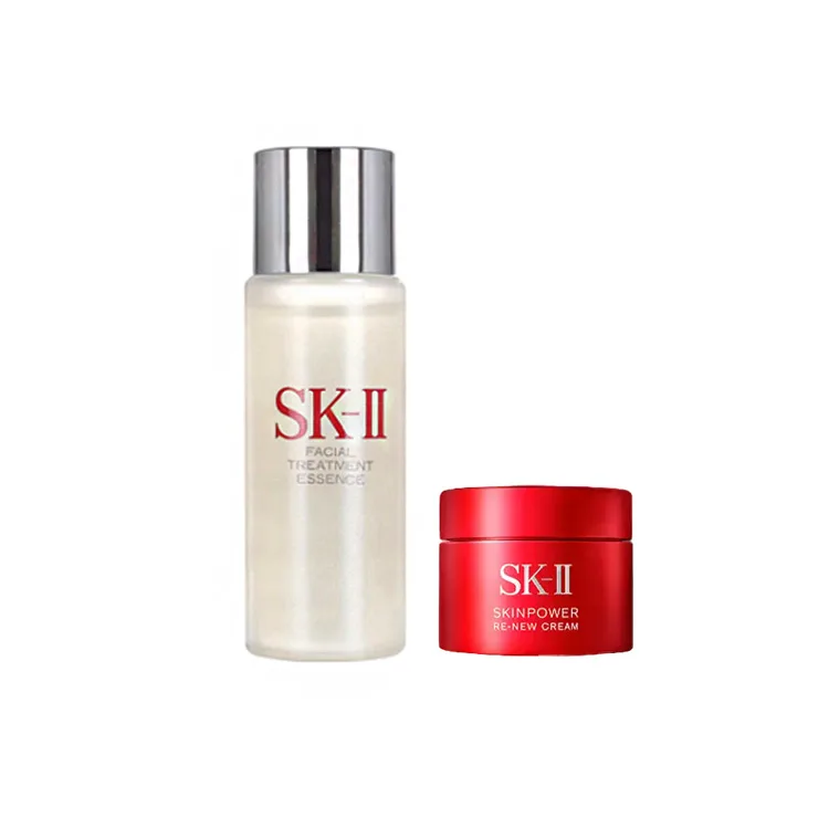 SK-II Набор для ухода за кожей SK II с лосьоном Goddess Water Serums в красной бутылке, 30ml Miracle Water+15ml Red Bottle Cream