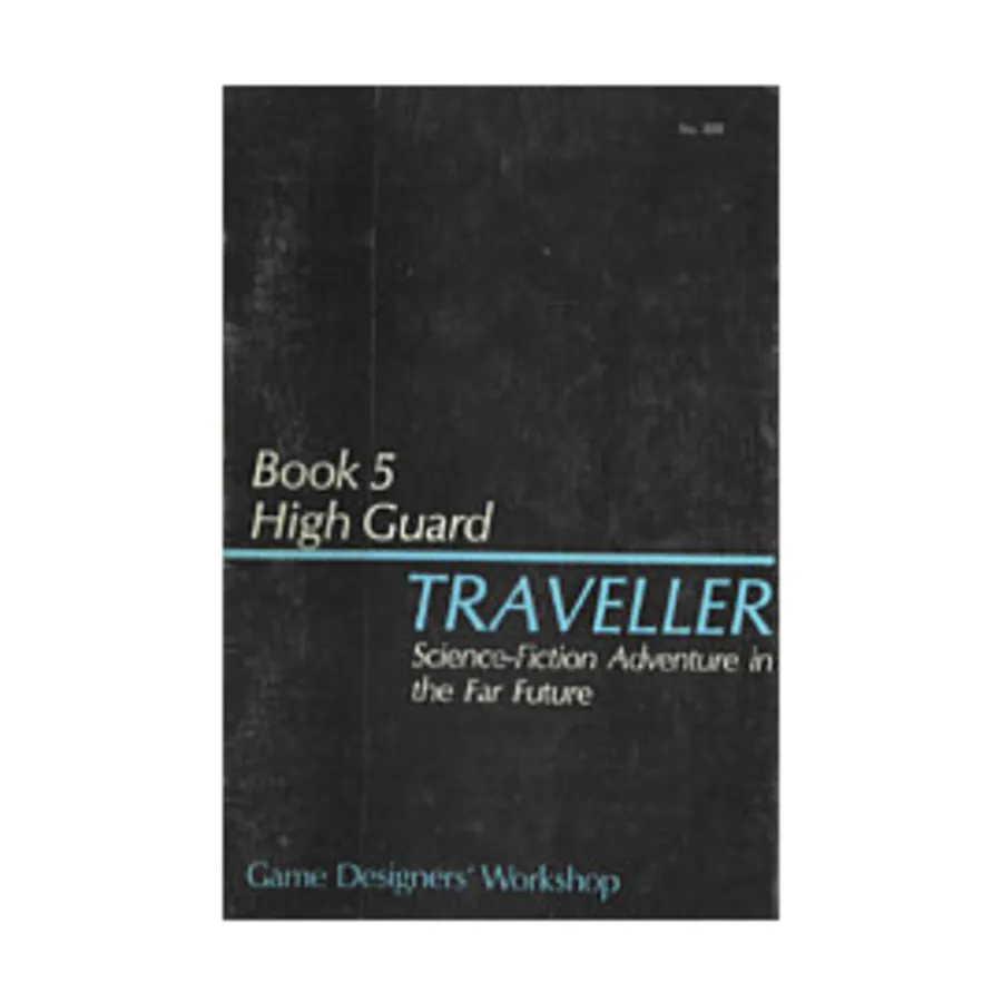 

Book #5 - High Guard (2nd Edition), Traveller - Core & Assorted (GDW), мягкая обложка